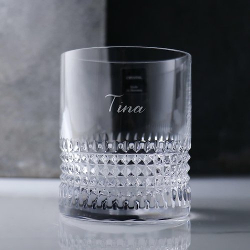 MSA玻璃雕刻 400cc ROGASKA 純粹晶鑽威士忌杯