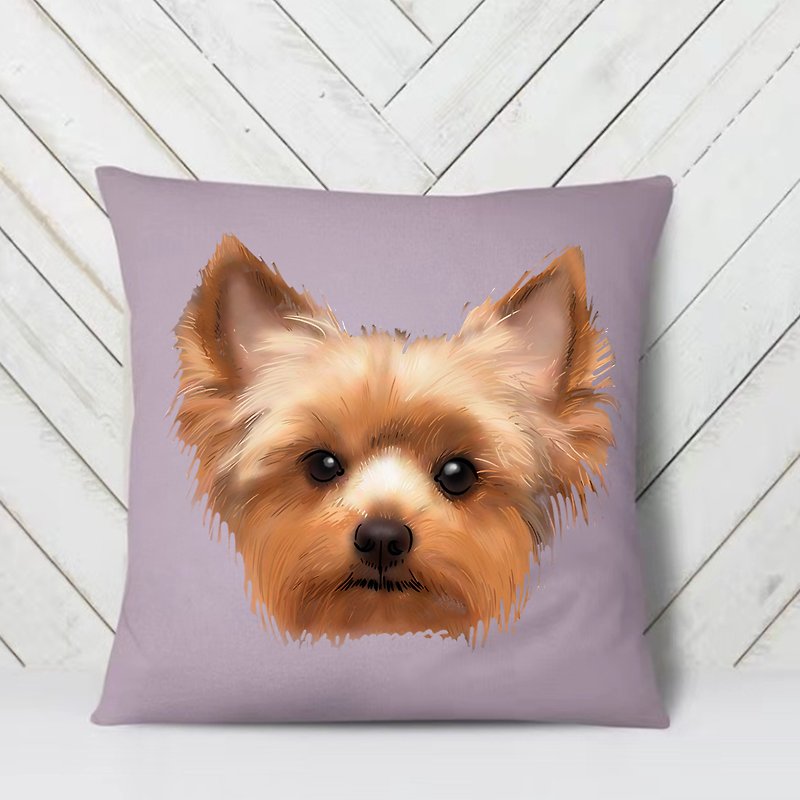 【Pet Shop Series】Pet Pattern Pillow to Customized Pillow Pillow Creative Gift - Pillows & Cushions - Other Materials 