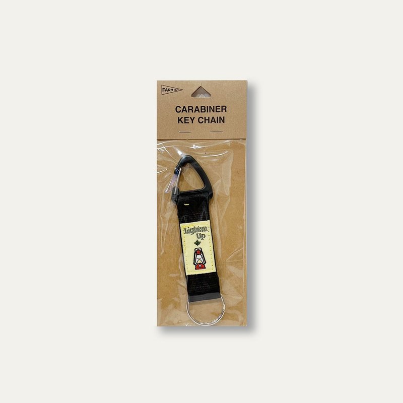 FARM HUT Carabiner Key Ring - Camping Light - ที่ห้อยกุญแจ - กระดาษ หลากหลายสี