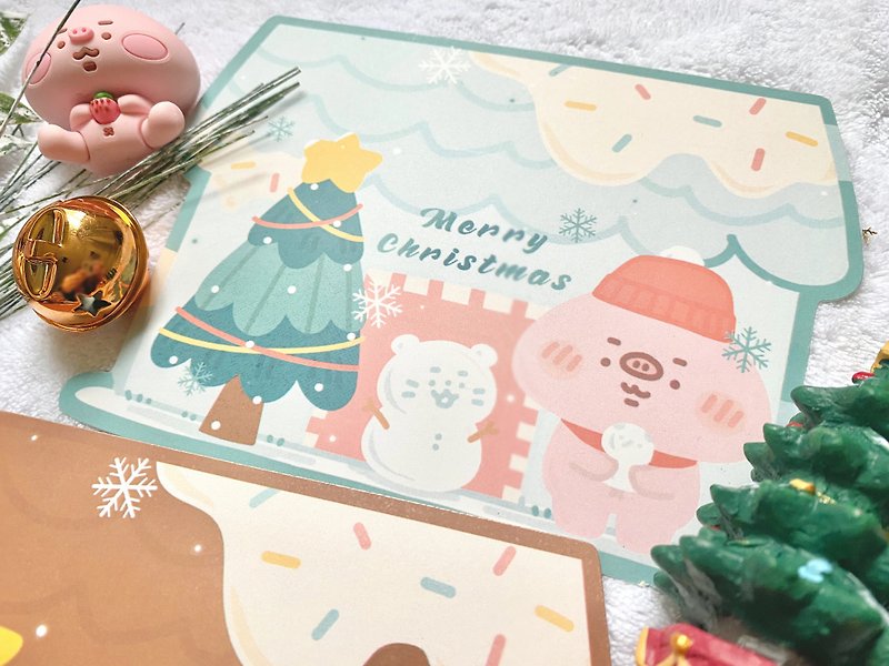 【Pre-Order】TunTun | 2021 House Christmas Card | Christmas Gift | Original - Cards & Postcards - Paper Multicolor