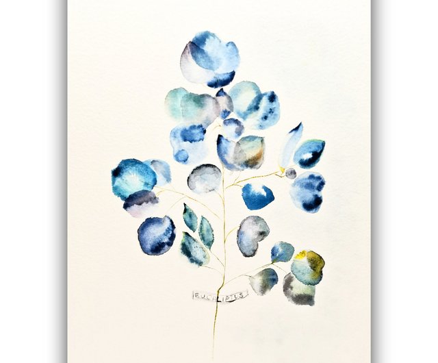 水彩画　works8ー3　F8号 錦秋】水彩原画 F3サイズ 一点物 額装付き 豪華プレゼント付き