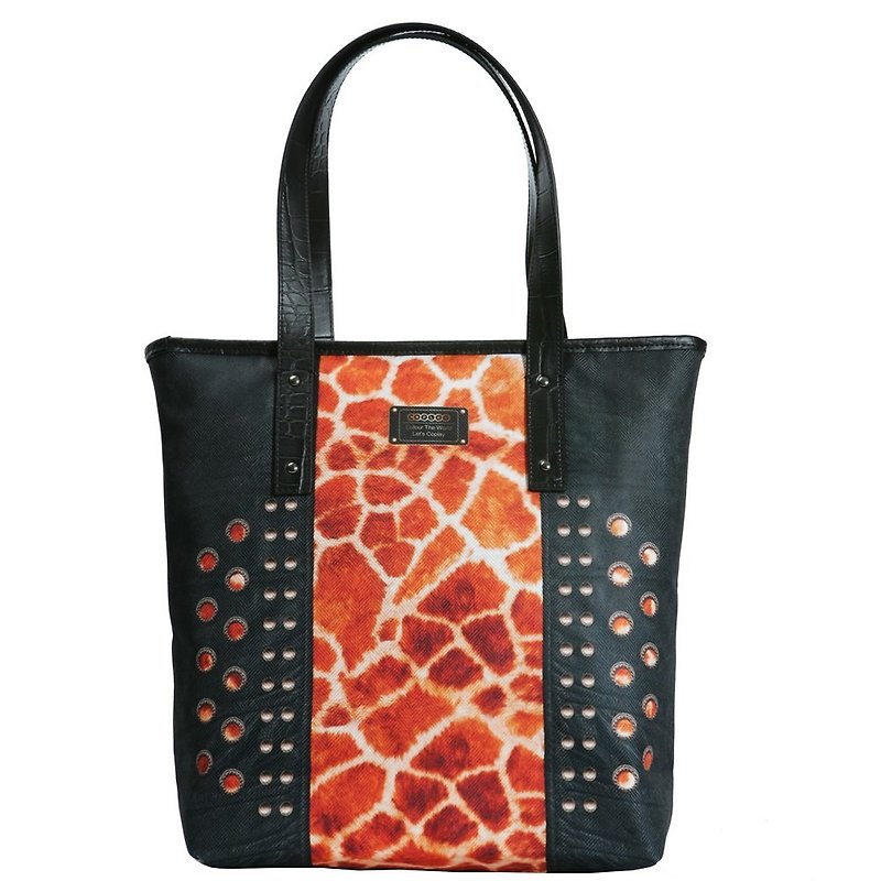 Punk Star Giraffe │ │ Love Tote Tote shoulder bag │ │ │ handbag shoulder bag | Bags TUTORIAL - กระเป๋าถือ - วัสดุกันนำ้ 