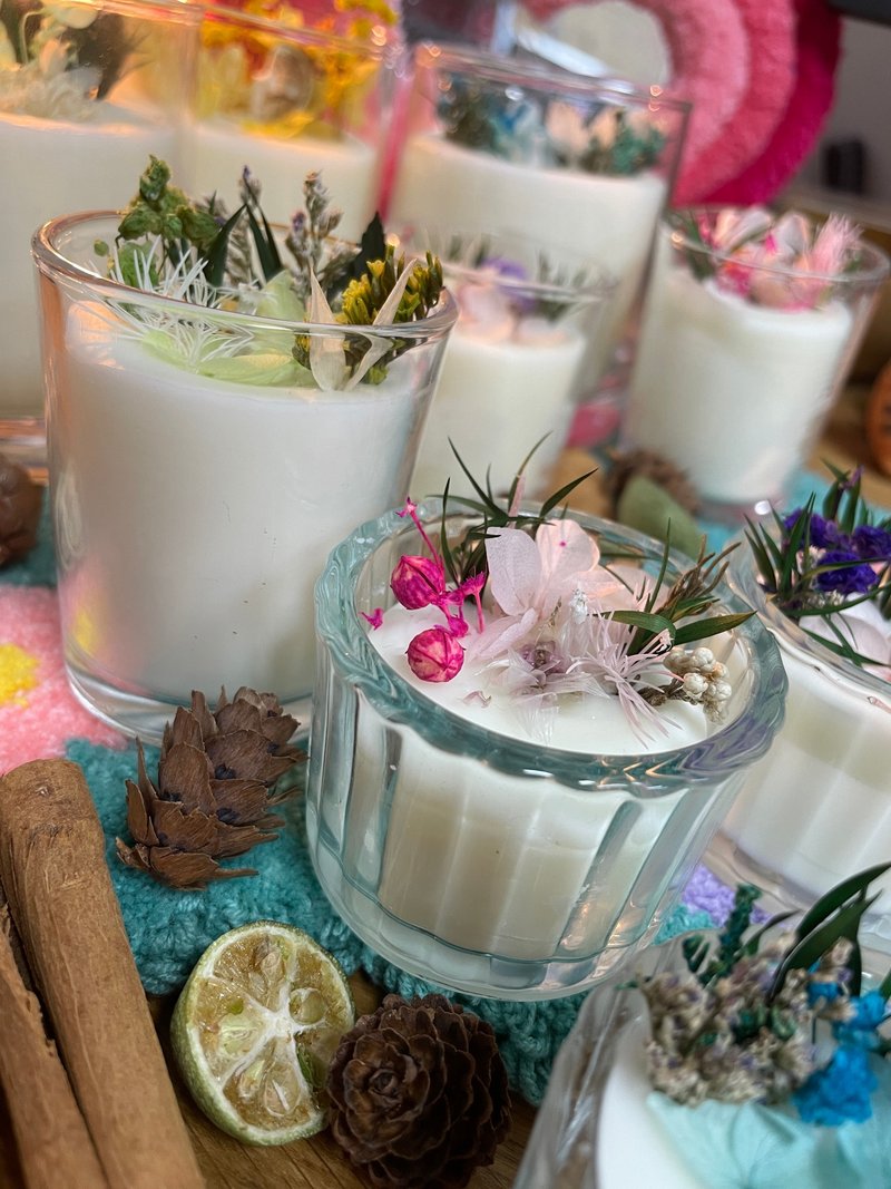 清新草本調 Clean & Soothing | 白桉清韻 | 手工精油大豆蠟燭 - 香氛蠟燭/燭台 - 蠟 