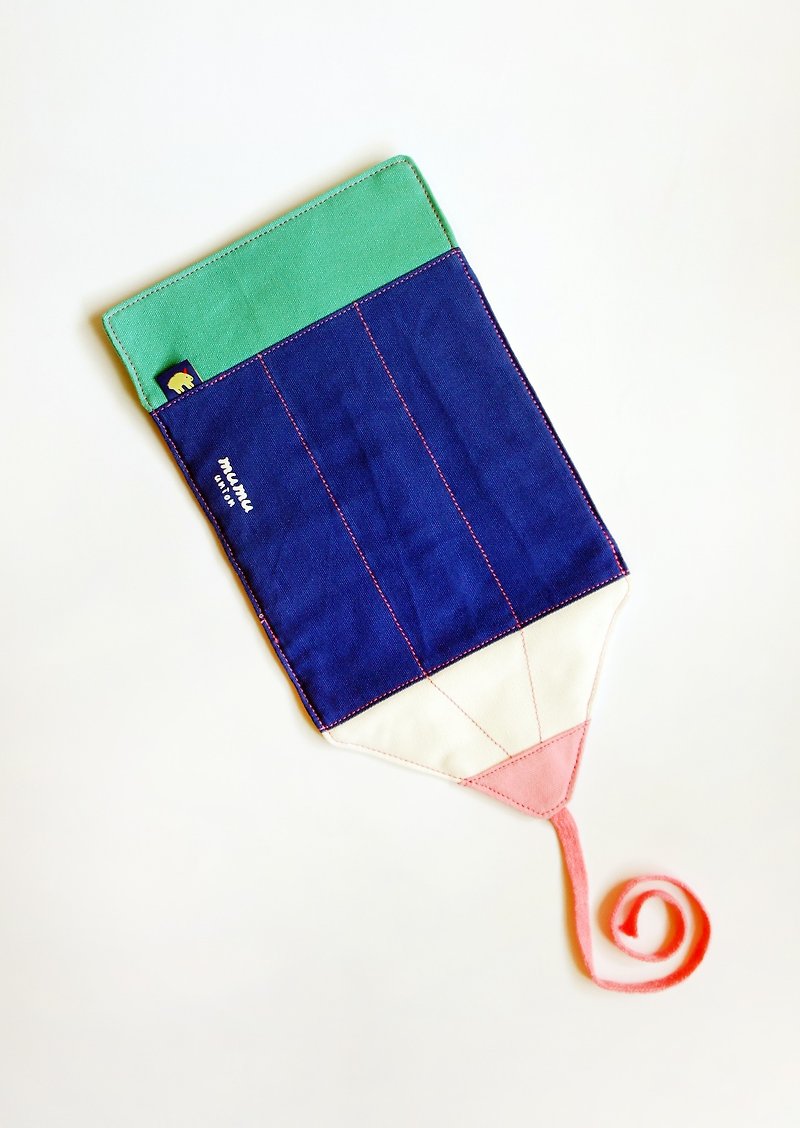 Pen bag - candy chalk tip - Pencil Cases - Cotton & Hemp Multicolor