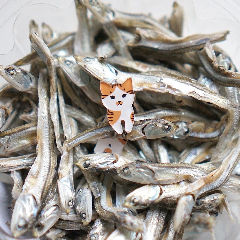 [One horned forest clan] short hair cat pure sterling silver ear - ต่างหู - อะคริลิค 