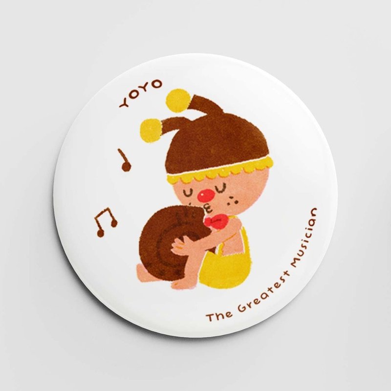 Little musician badge - เข็มกลัด - โลหะ 