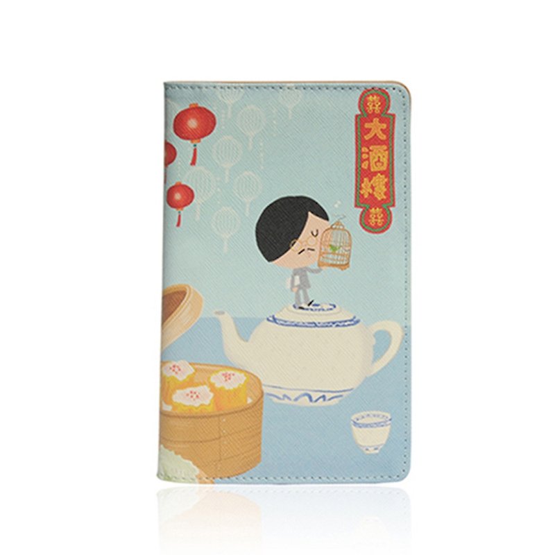 Lon Lee x MONOCOZZI | PU Leather Passport Holder - Yum Cha - Passport Holders & Cases - Paper Multicolor