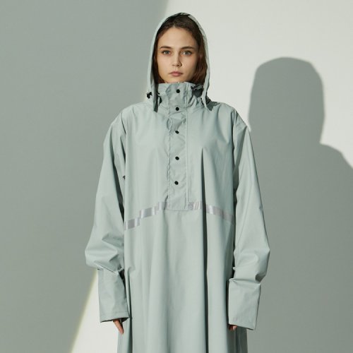 dodo機能服飾 | 會呼吸的雨衣 新品上市 /Simple Forward/ 輕量單件式雨衣-晨霧綠