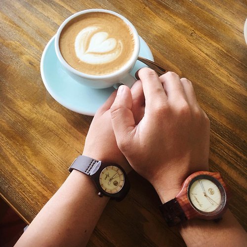 木表 手工木製手錶 | 真皮錶帶 | 情侶手錶
