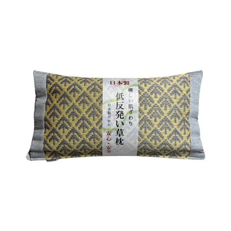 【Christmas Gift】 Artisan Woven Rush Grass Pillow Wagara - หมอน - พืช/ดอกไม้ 