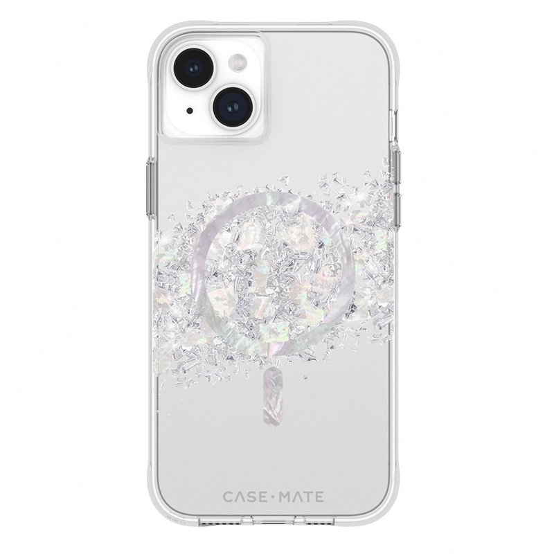 CASE-MATE iPhone15 series brilliant pearl boutique anti-fall protective case MagSafe - Phone Cases - Other Materials 