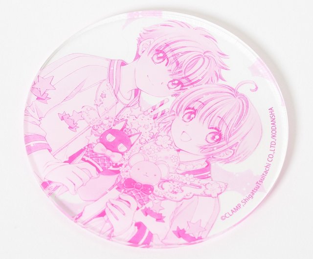 カードキャプターさくら コースター フラットガシャポン】カードキャプターさくら アクリル