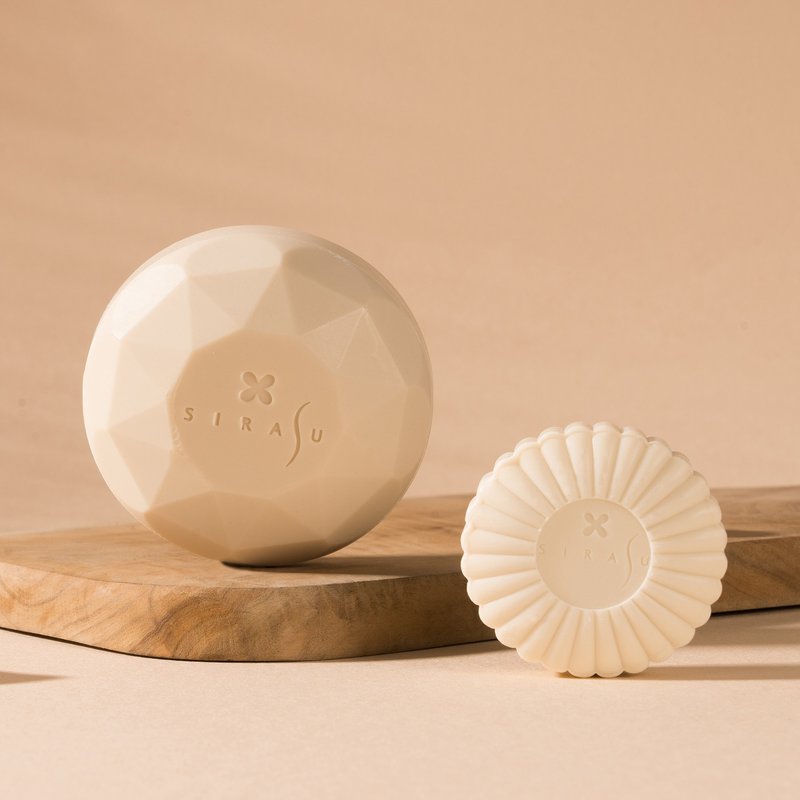 至白-鹿兒島火山白土潔顏皂-原味 - 肥皂/手工皂 - 其他材質 