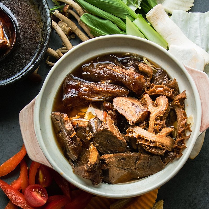 【Eating makes a promise】Beef Sanbao Hot Pot (beef tendon, beef tendon and tripe) - อาหารคาวทานเล่น - อาหารสด 