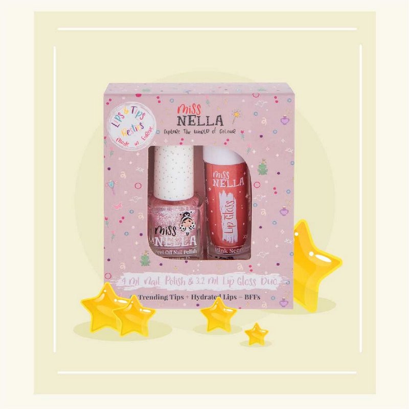 British [Miss NELLA] Children's Water-based Makeup Candy Jar Series 2 is included in the group-Star Candy - Lip & Cheek Makeup - Other Materials Pink