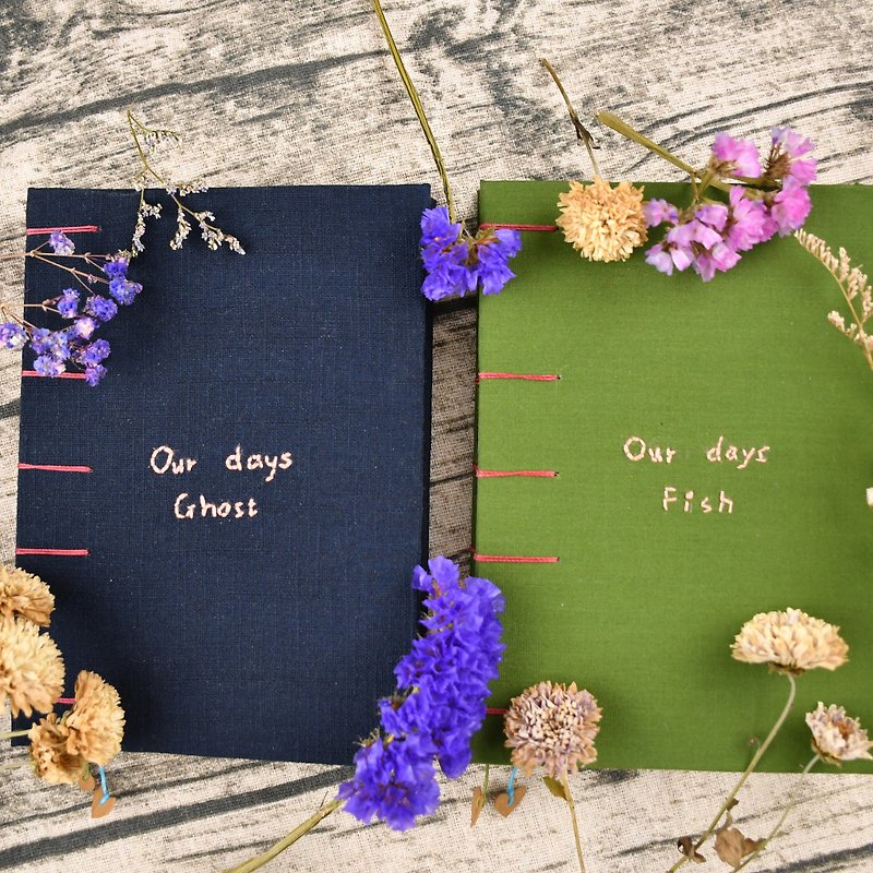 Our days couple's exchange diary - Notebooks & Journals - Paper Blue