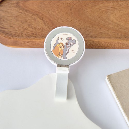 TOYSELECT Disney Cats And Dogs-小姐與流氓款15W磁吸支架無線充電器