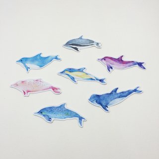 Taiwan&amp;#39;s dolphin sticker* Kuroshio collaboration product