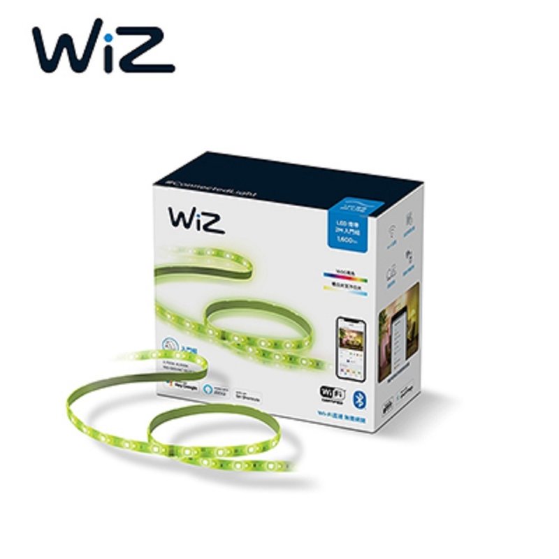 Philips 飛利浦 Wi-Fi WiZ 智慧照明 2M全彩燈帶(PW01N) - 燈具/燈飾 - 其他材質 