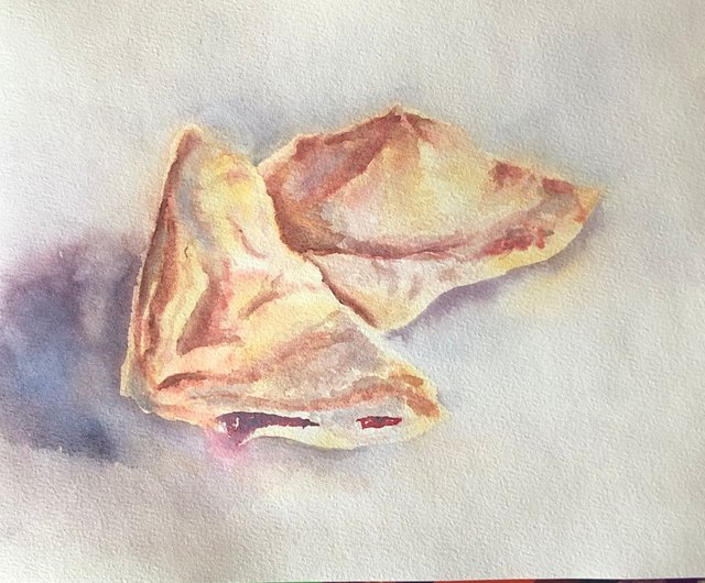 ジャム入りパン 水彩画 原画 キッチン 絵画 ウォールアート 食べ物 ショップ Alisa Art ウォールデコ 壁紙 Pinkoi