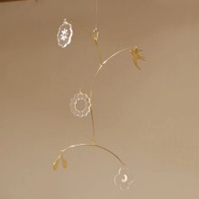 恬日 - 壓克力黃銅平衡掛飾 五件組