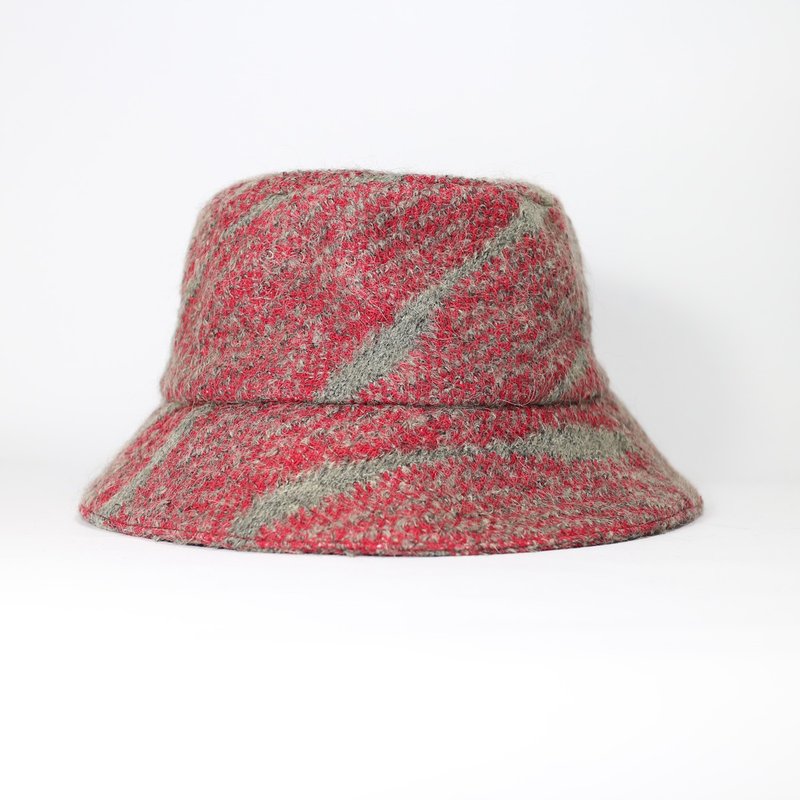 JOJA - Fisherman/ Pounding/ Red - หมวก - ไฟเบอร์อื่นๆ สีแดง