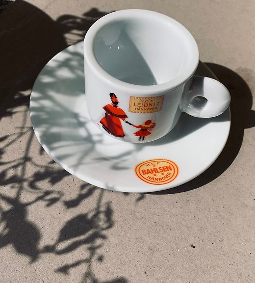Touch - Catch 漢諾威 -百年品牌餅乾 - Leibniz Espresso 杯子 濃縮咖啡杯