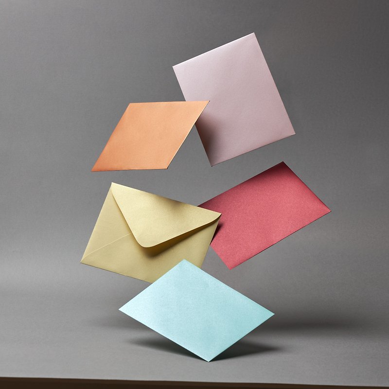 Western-style 15K pearlescent envelope 6x12 cm blank envelope spot 5 sheets - Envelopes & Letter Paper - Paper 