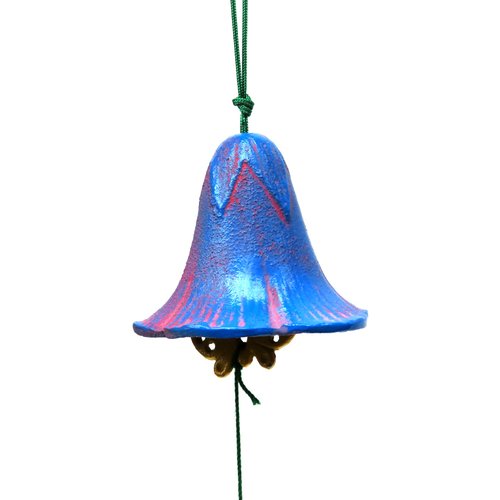 Specializing in Nambu Ironware 南部鐵器 風鈴 牽牛花 藍色 日本製