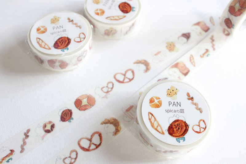 muu-chan / PAN 15mm × 7m Masking Tape - มาสกิ้งเทป - กระดาษ สีนำ้ตาล