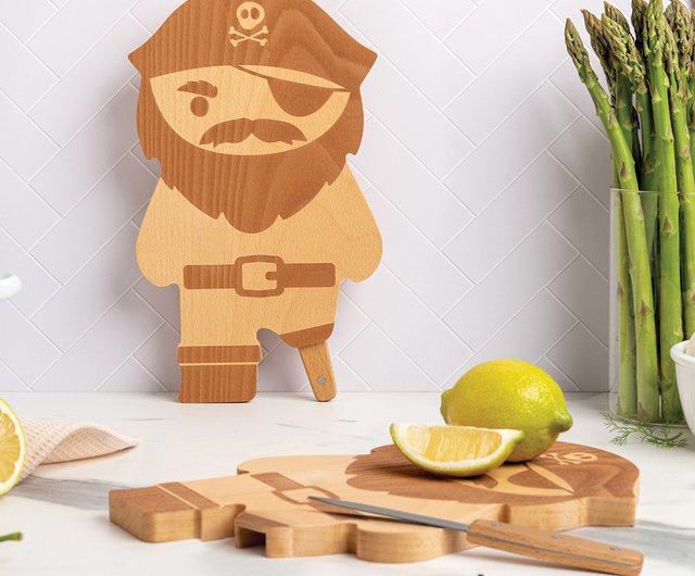 OTOTO pirate wood cutting board - Shop ototo Serving Trays