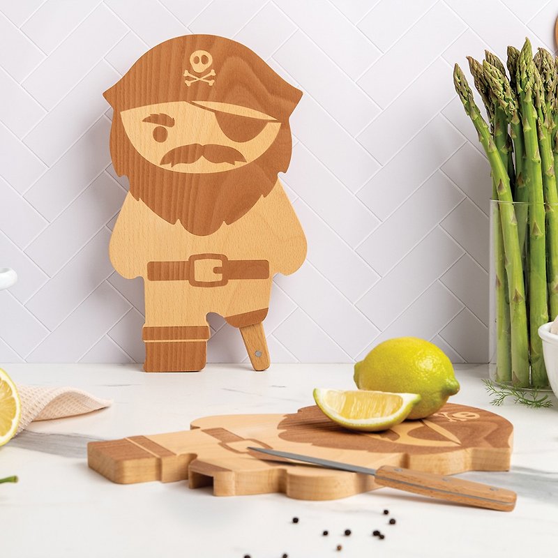 OTOTO  海盜木砧板 - 托盤/砧板 - 其他材質 咖啡色