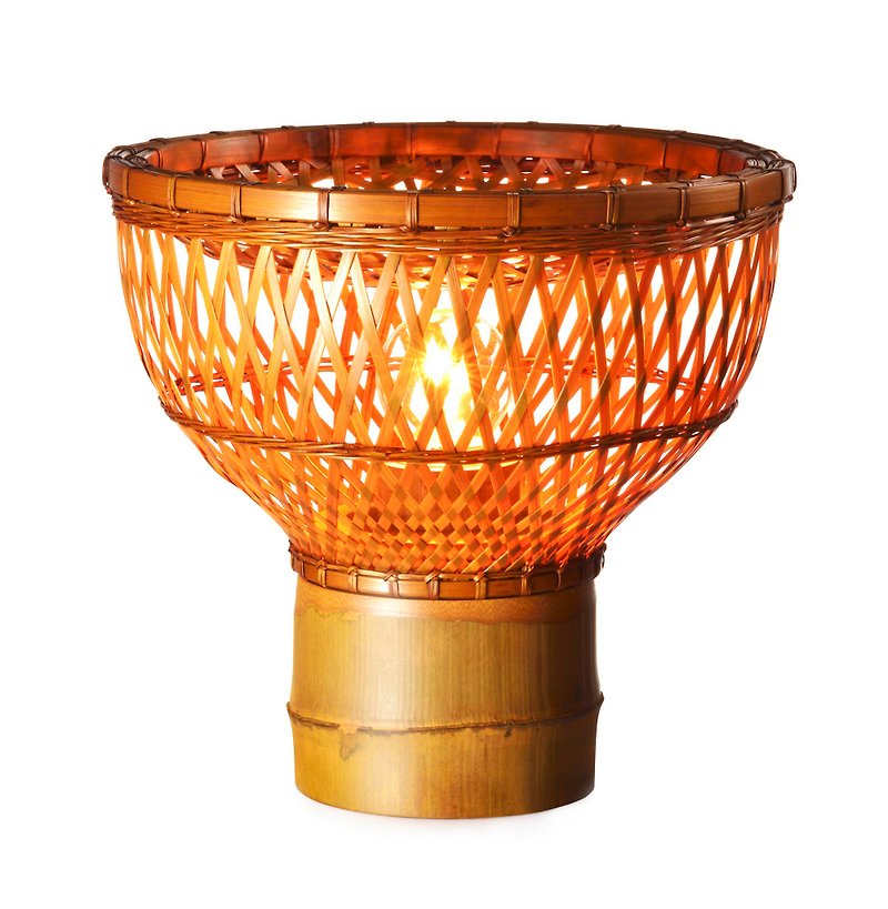 Lou Lamp S - Lighting - Bamboo Orange