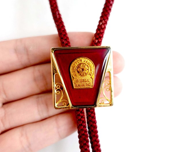 Hand Pendant on Red Cord Necklace