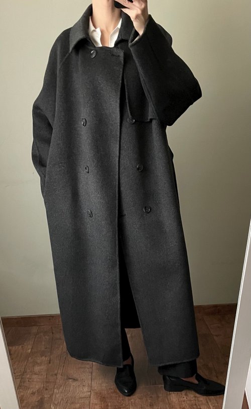 Auralee Cashmere Wool Mosser Big Coat AURALEE（オーラリー