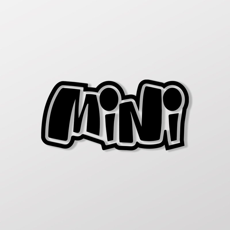 MINI/HHP/車貼、貼紙 SunBrother孫氏兄弟 - 貼紙 - 防水材質 