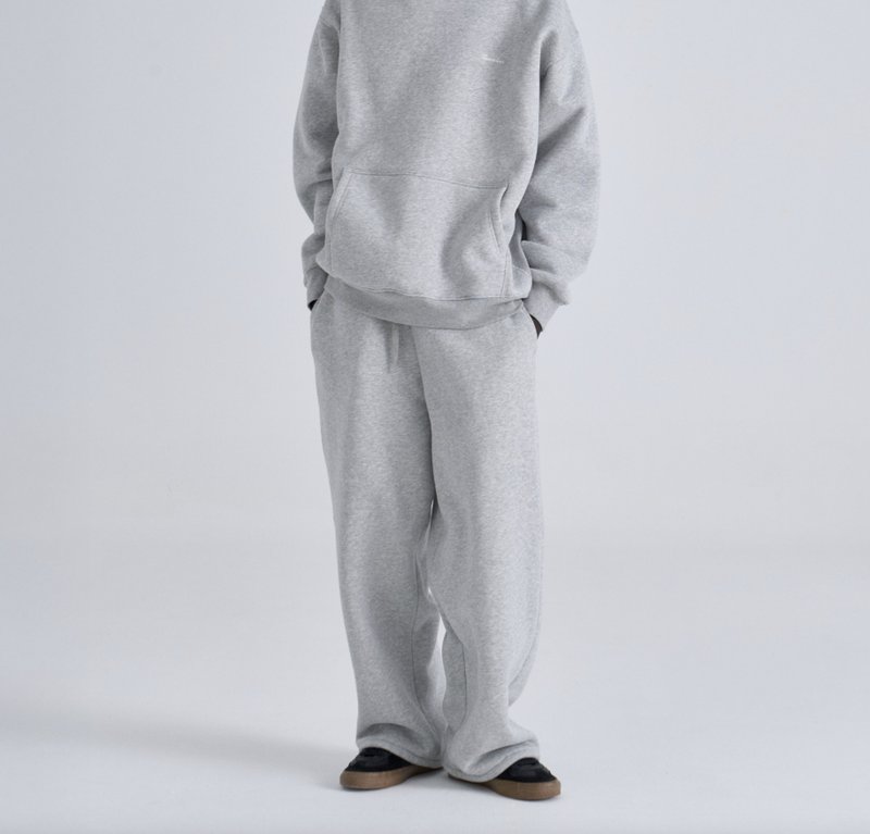 隙柔 / 抓絨休閒運動衛褲 - 女裝闊腳褲/長褲 - 其他材質 多色