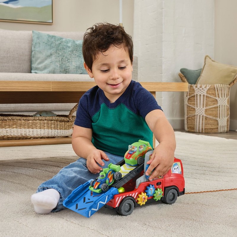 Vtech　道路救援運輸車組 - 寶寶/兒童玩具/玩偶 - 塑膠 