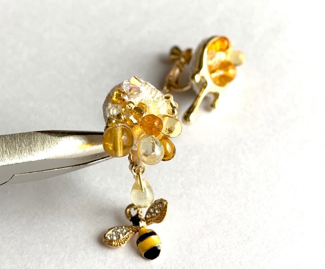 Honey Honey ピアス/イヤリング - Shop ayk-regolith Earrings & Clip