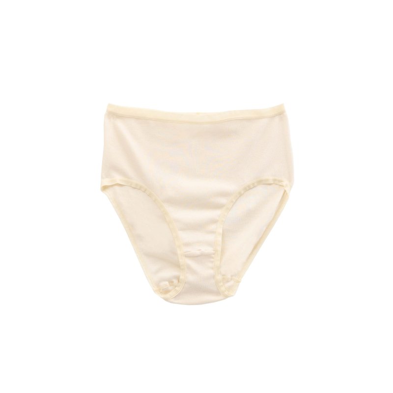 仕女高腰內褲-經典棉質(2入) - 女內衣褲 - 棉．麻 白色