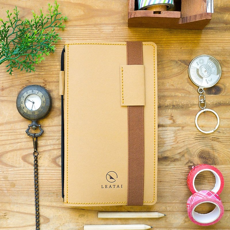 Walking Notebook。Ultra Slim (Weekly Planner Combo) - Caramel - Notebooks & Journals - Paper Brown