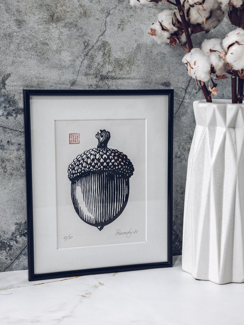 オリジナルのアートワーク どんぐり 手作りの木版印刷 限定ポスター 黒と白のイラスト ミニサイズ 室内装飾 Www Hhga Se オリジナルのアートワーク どんぐり 手作りの木版印刷 限定ポスター 黒と白のイラスト ミニサイズ 室内装飾 Www Hhga Se