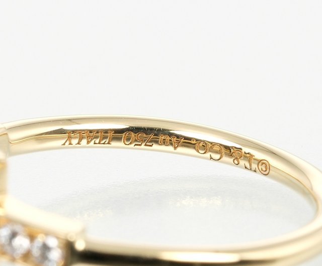 日本直送】ティファニー TIFFANY&Co. Tワイヤー 7.5号 リング