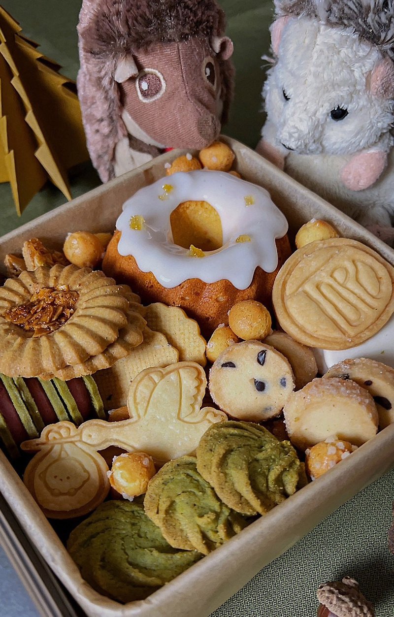 [Normal temperature delivery - first choice for gift giving] Guguhoff biscuit tin box gift box - Handmade Cookies - Fresh Ingredients 