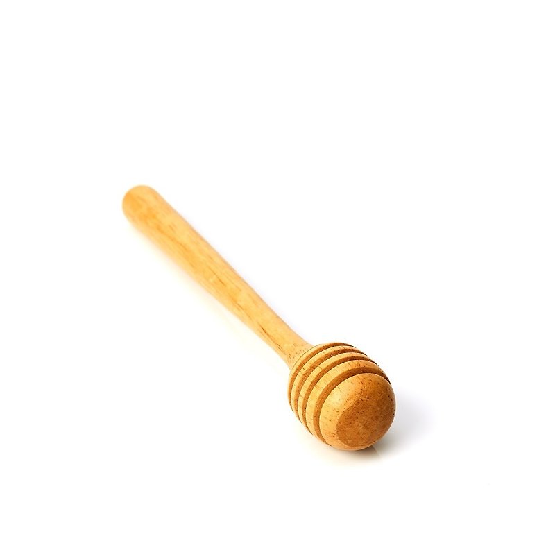 スティールバー[ハニー木製スプーン]ウッドブレンディングスティック - 机・テーブル - 木製 ブラウン