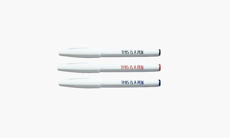 NORITAKE-THIS IS A PEN - Other Writing Utensils - Plastic White