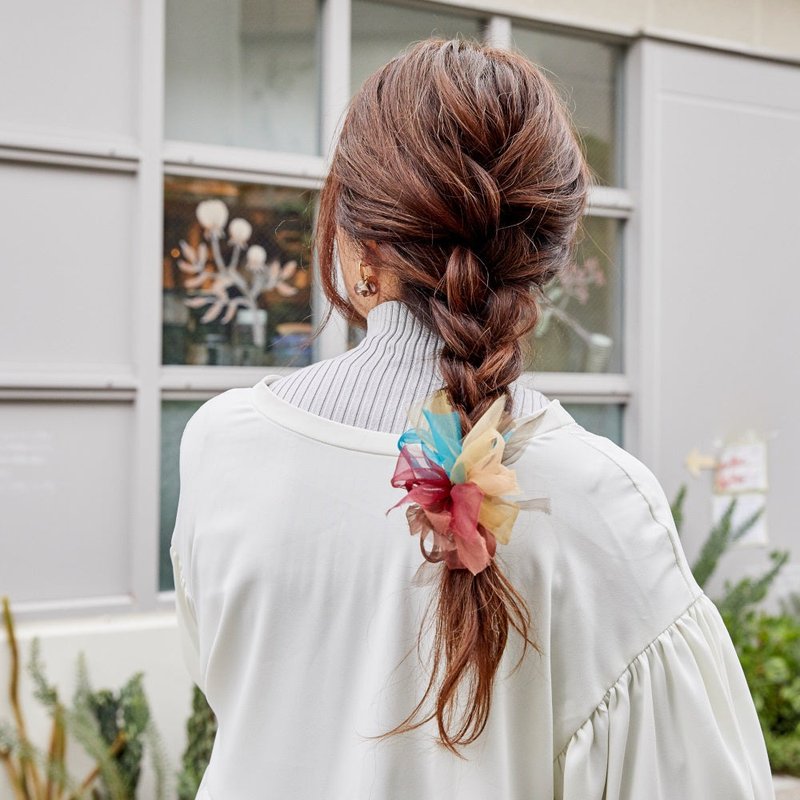 mini | Rainbow [Autumn] | - Hair Accessories - Other Man-Made Fibers Multicolor