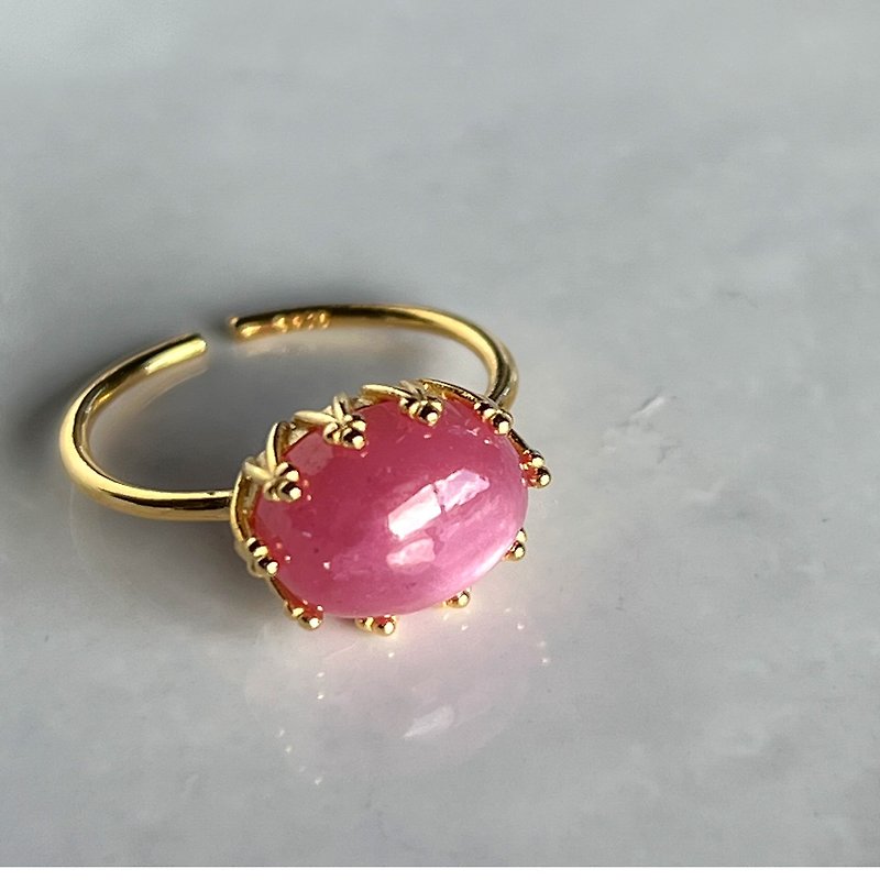 Pink Sapphire Ring【gift box】 - General Rings - Semi-Precious Stones Pink