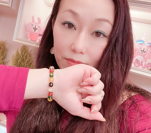 Six-Character Daming Mantra】Korean Wax Thread Bracelet*02*To ward off evil  spirits, attract blessings, and receive wealth in the year of birth - Shop  poppylove Bracelets - Pinkoi