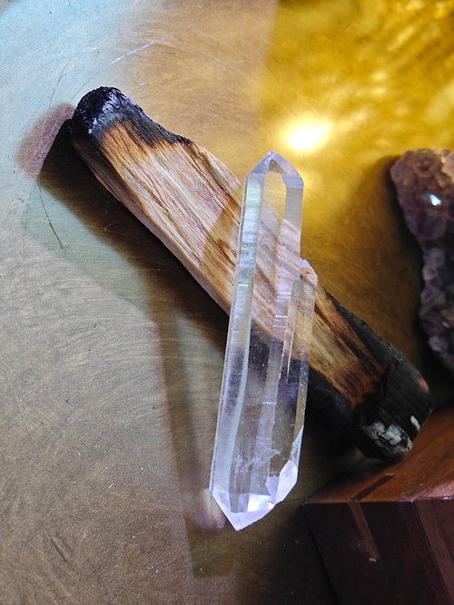 zen crystal jewelry 礦石水晶 雷姆利亞水晶 Lemurian Quar|阿卡西線akashiclines|India Himala